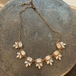 Limited time offer - Elegant Gold and Crystal JCrew Necklace